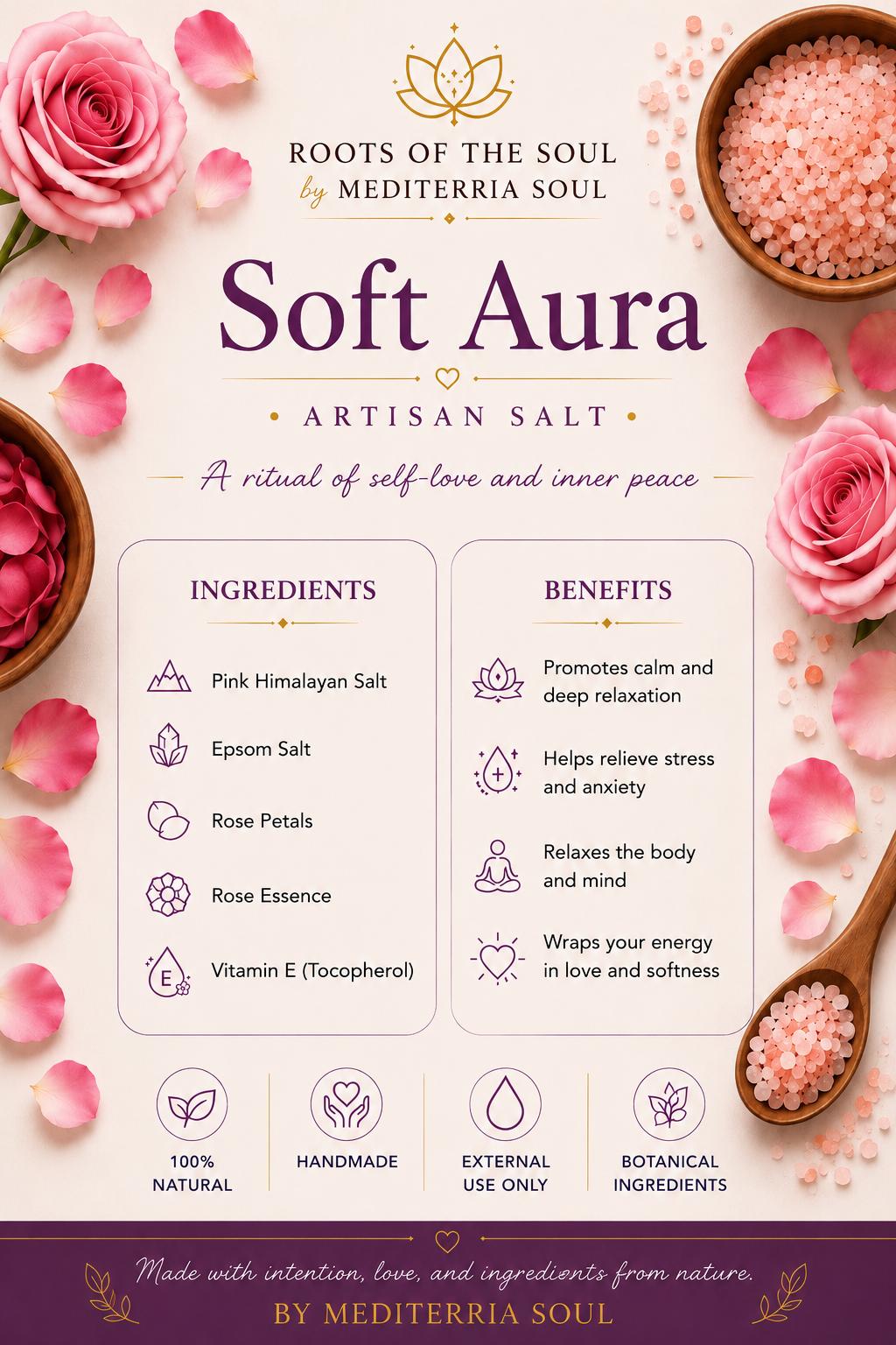Sal Artesanal Aura Suave 8oz