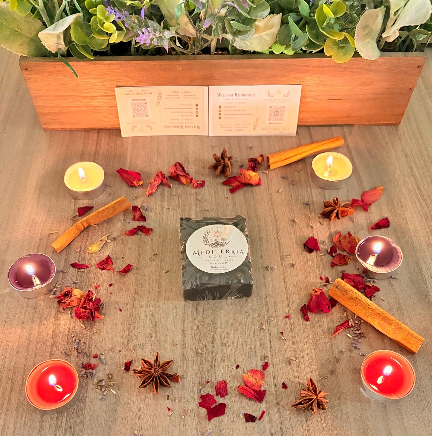 Jabon Artesanal Luz Y Sombra 8oz