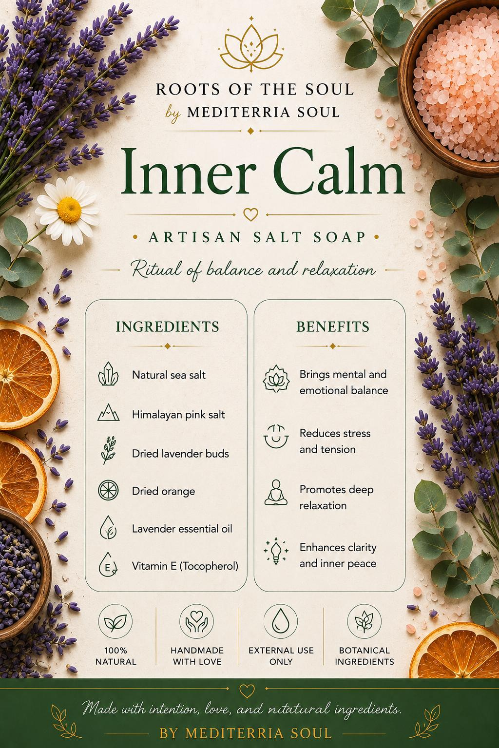 Sal Artesanal Calma Interior 8 oz